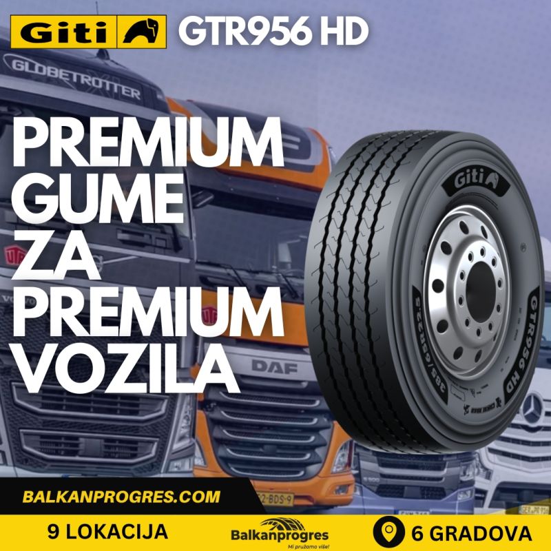 Kamionske gume: Uloga GITI GTR956 HD i SAILUN STR1 u bezbednosti i performansama teretnih vozila