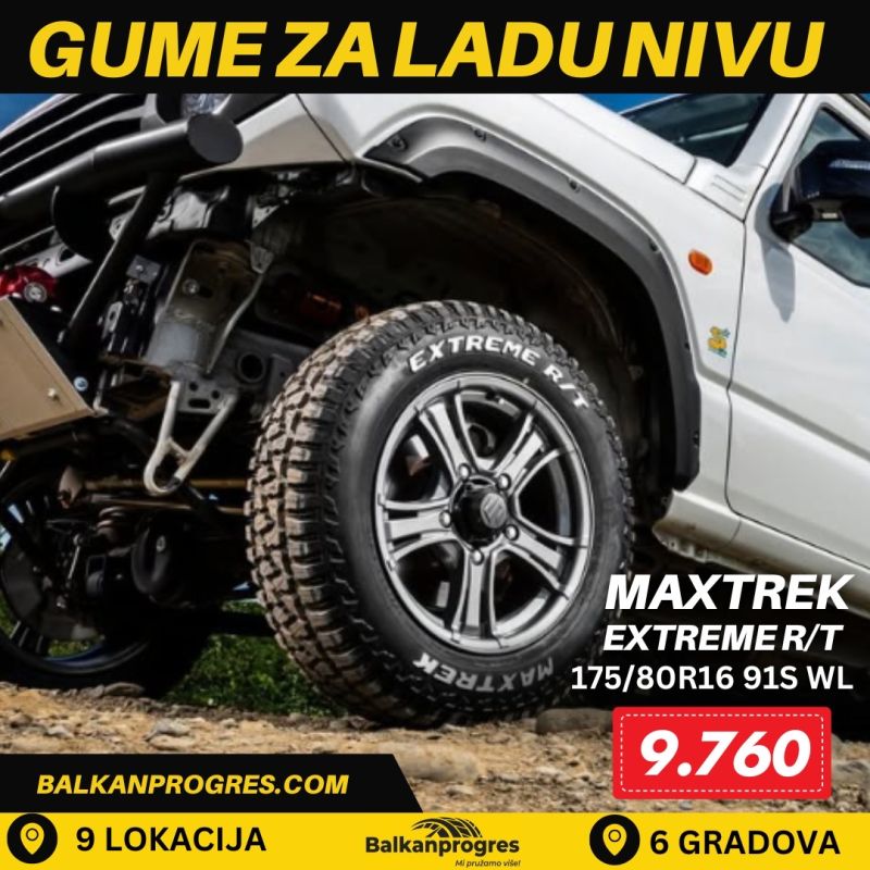 Lada Niva i gume za Ladu Nivu: Gume sa kojima nema neosvojivih terena!