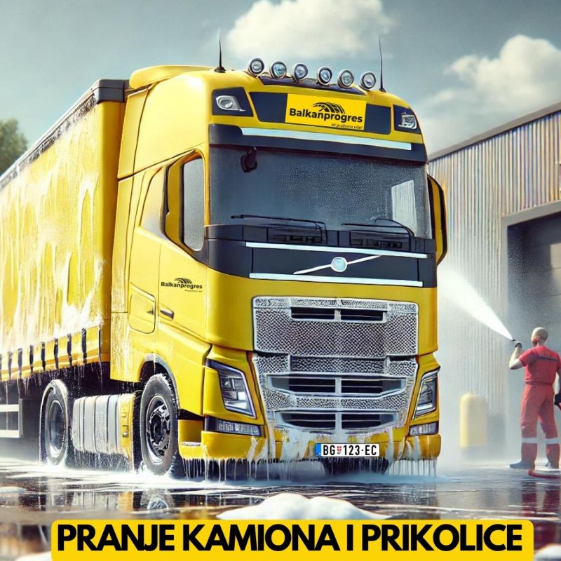 PRANJE KAMIONA I PRIKOLICE -  Saveti za sve prevoznike u Međunarodnom i domaćem transportu