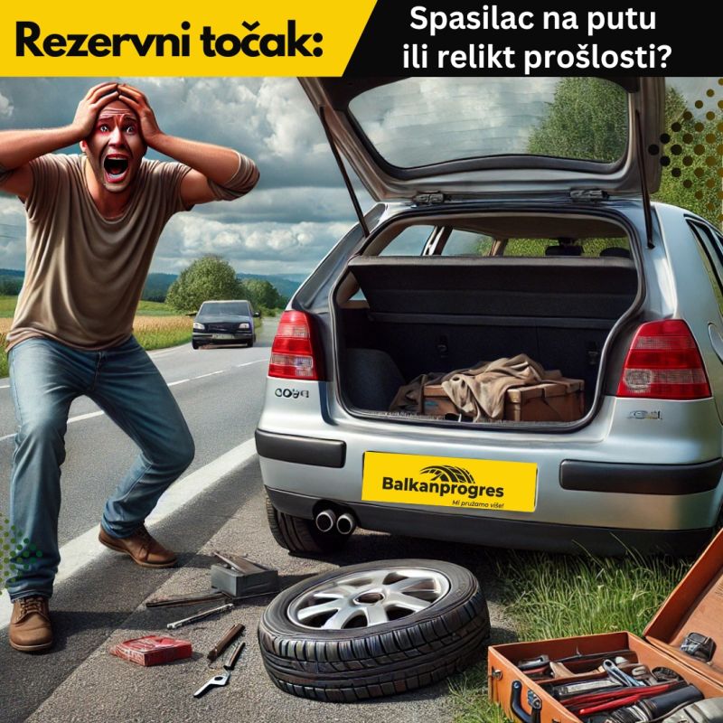 Rezervni točak: Spasilac na putu ili relikt prošlosti?