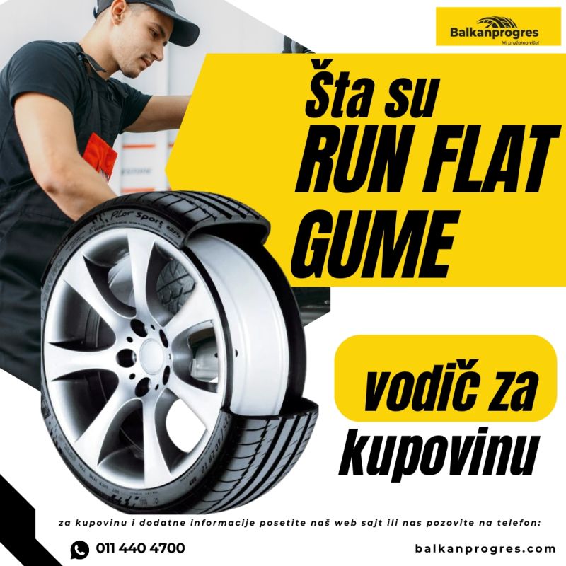 Vodič kroz Run Flat gume: Prodaja, kupovina, prednosti i mane